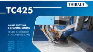 Why the THIBAUT TC425 5-Axis Machine is the Best Solution for Cutting Ceramic and Stone Worktops