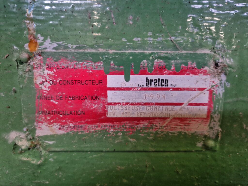 Ligne de polissage d’occasion Breton KFT200/210